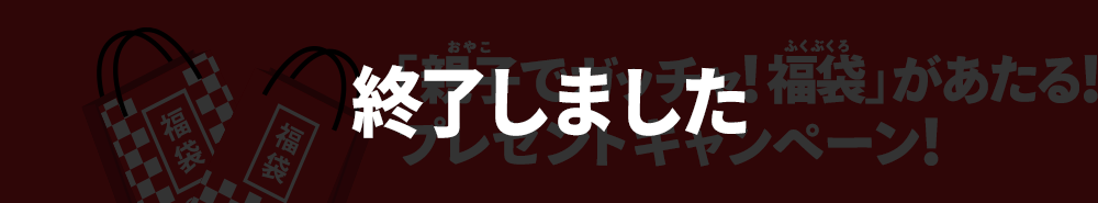 「親子でガッチャ！福袋」があたる！プレゼントキャンペーン！